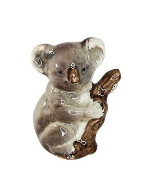 Beswick Koala On Branch 1039 Porcelain Miniature Figurine England Vintage 2.5"